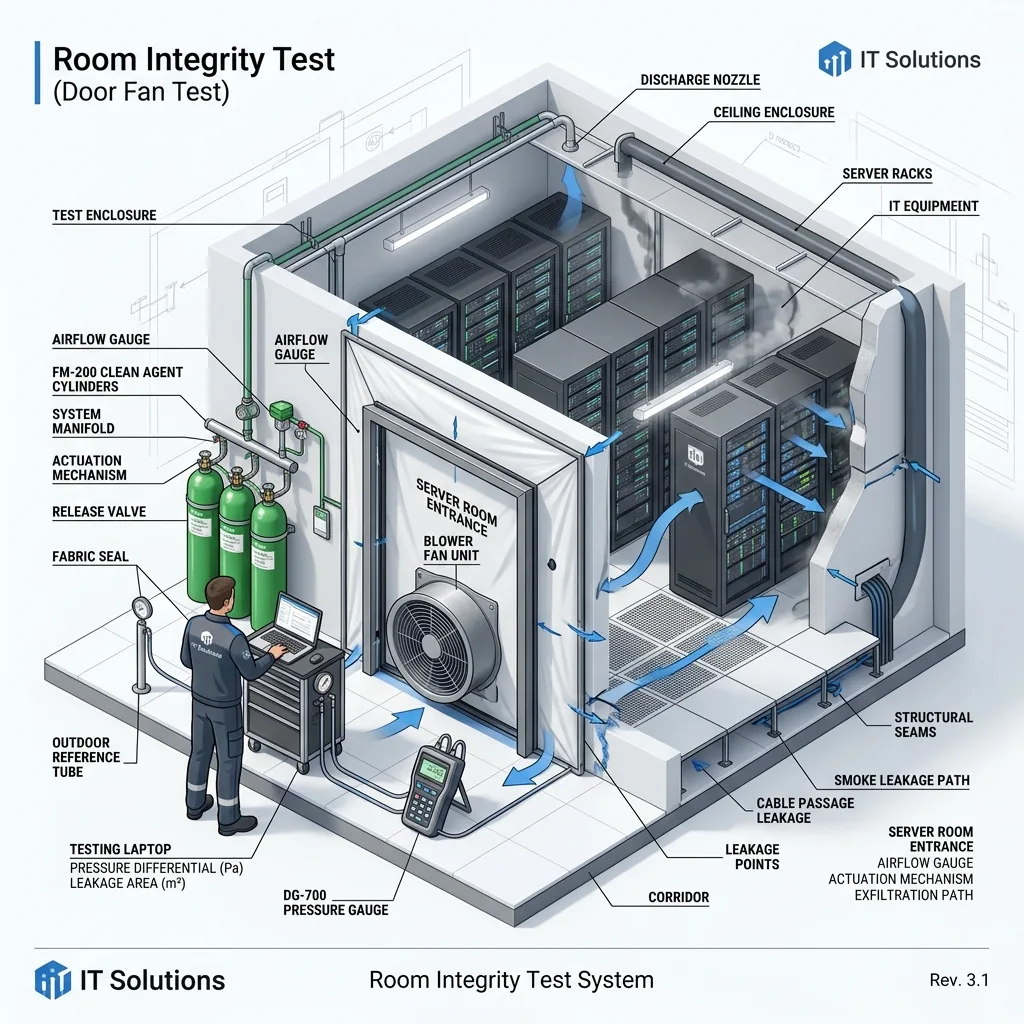Room Integrity Door Fan Testing Guide for Clean Agent Enclosures (NFPA 2001)