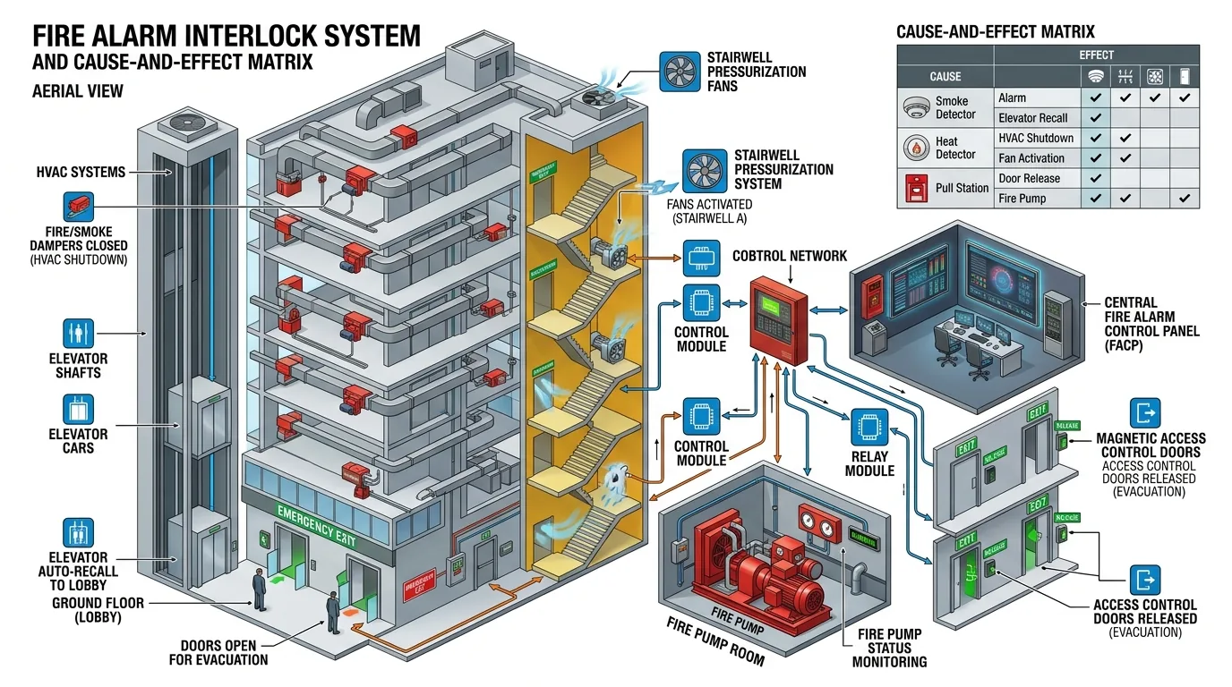 ระบบ Fire Alarm Interlock