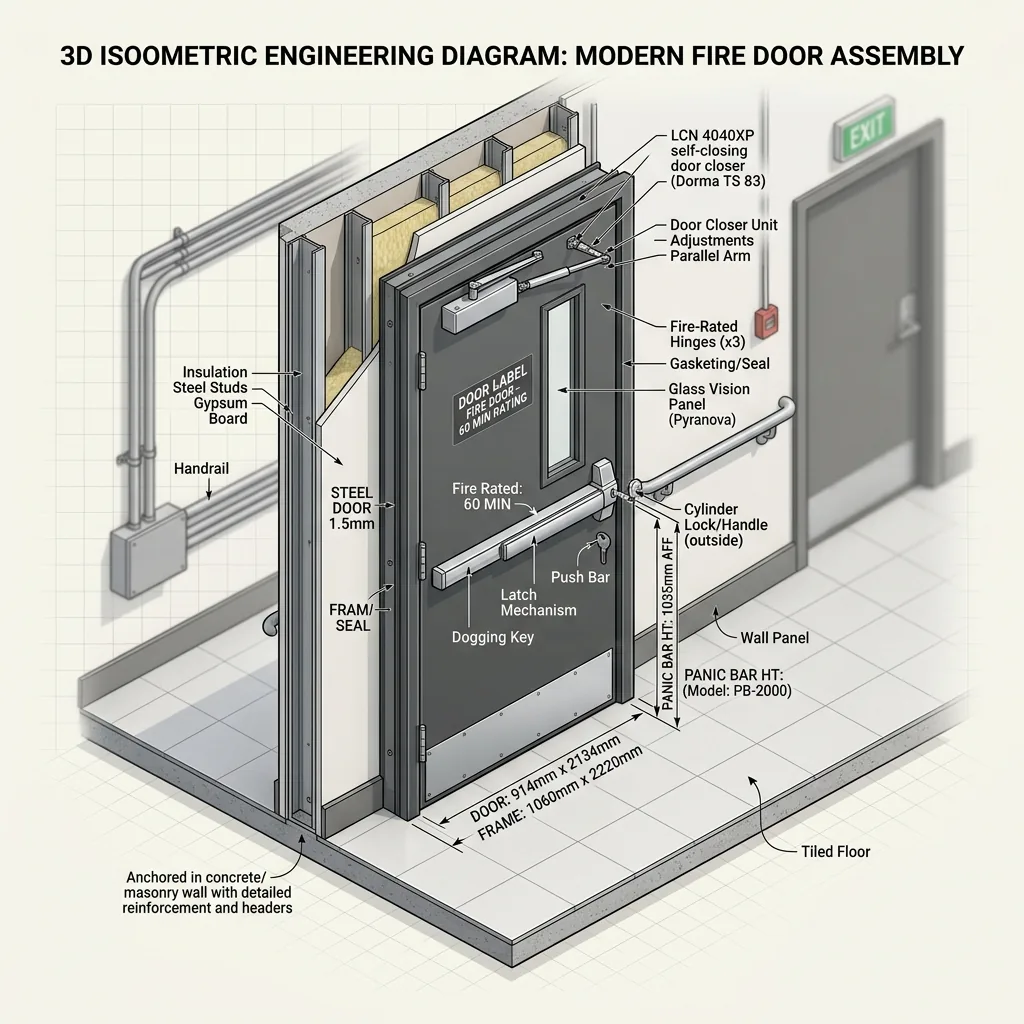 Fire Rated Steel Door