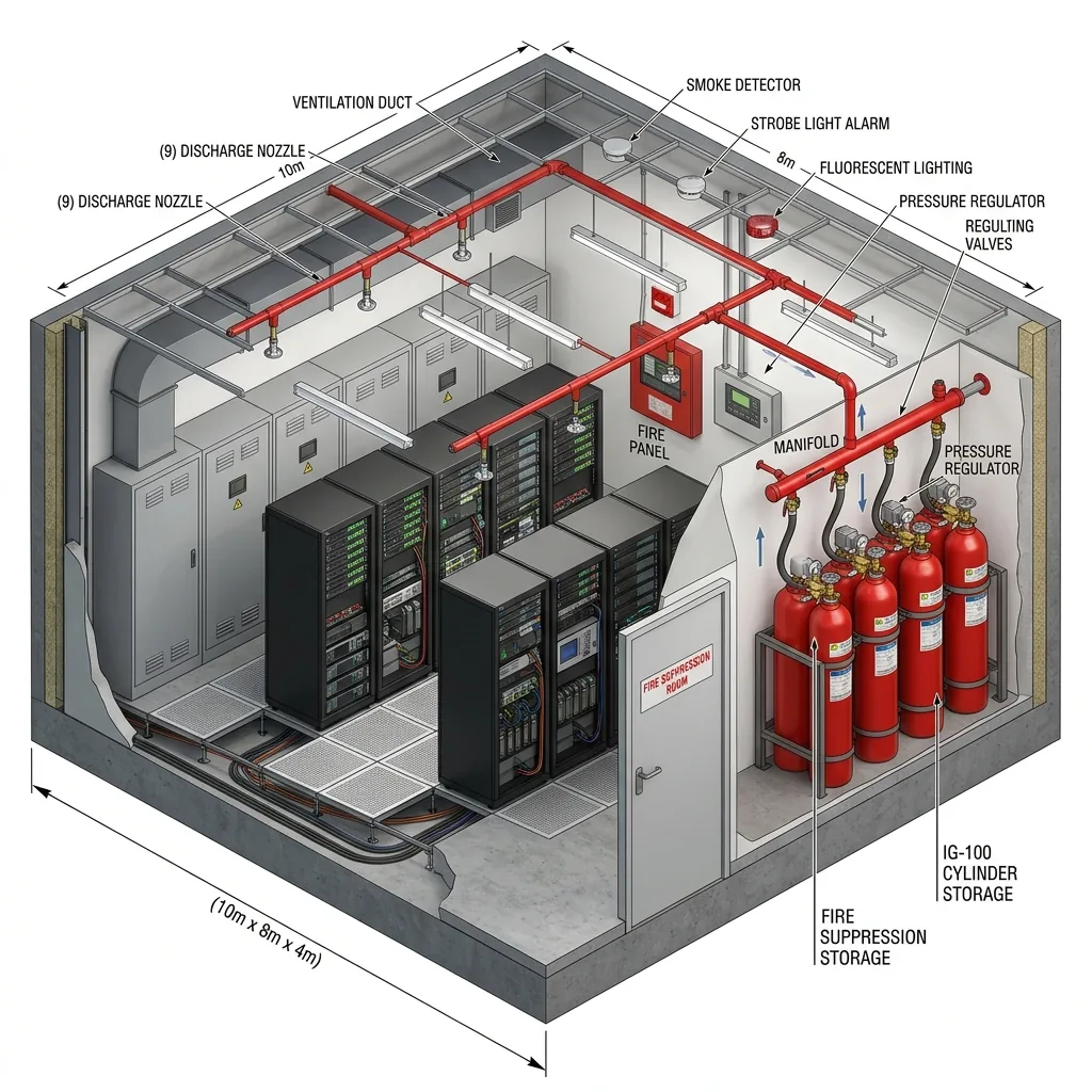IG-100 Nitrogen Clean Agent System Engineering & Design Guide
