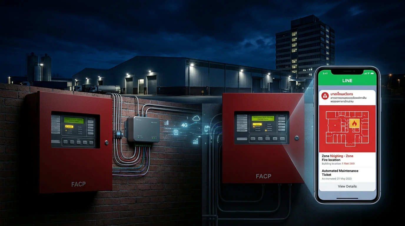 อันตรายของตู้ Fire Alarm ที่ร้องอยู่คนเดียว