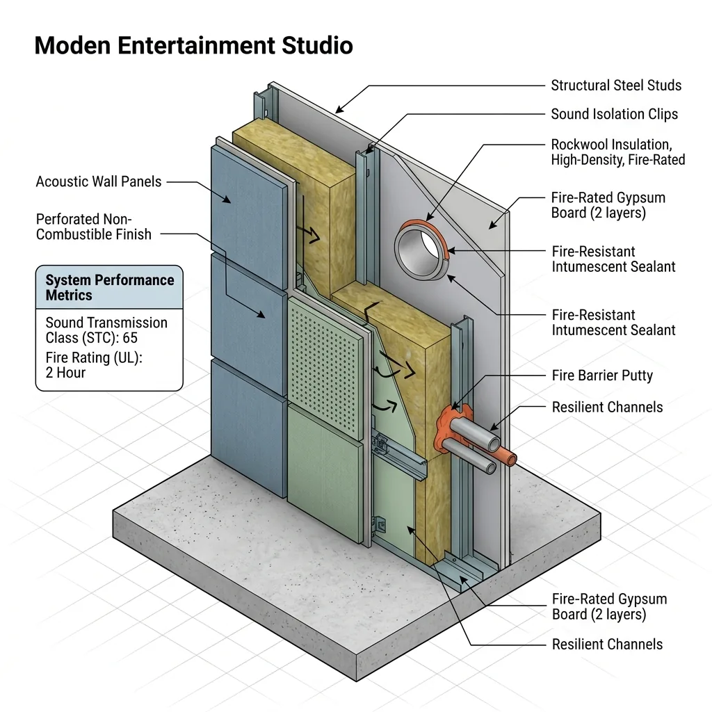 Acoustic Soundproofing Foam Fire Hazards & Class A Fire Retardant Standards